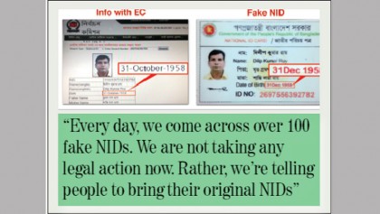 Fake NID cards galore
