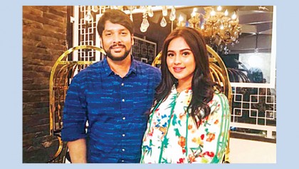 Faria in Iftakar Chowdhury’s 
latest venture