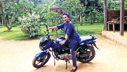 Farzana Chobi plays bike rider in Eid tele-drama