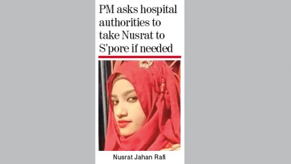 Feni madrasa student 
put on life support 