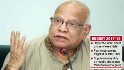 Muhith adamant on 15pc VAT