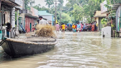 Flood engulfs fresh areas