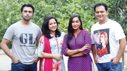 Four popular artistes together in same drama serial