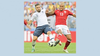 France finish top in group stage as Denmark qualify