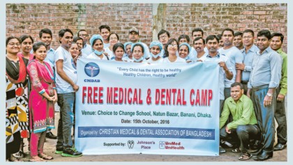 Free medical & dental camp in Choice to Change school