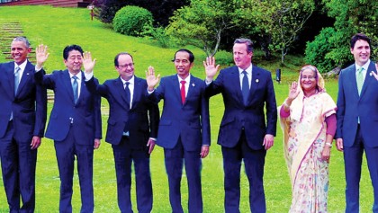 Bangladesh reaches out during G-7 summit 