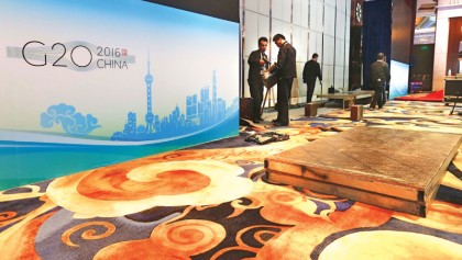 G20 nations face slowing global 
growth in China meeting
