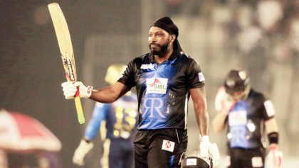 Gayle likely to start for Rangpur today