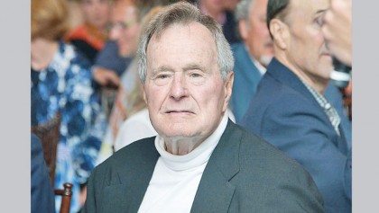 Former US president George HW Bush dies