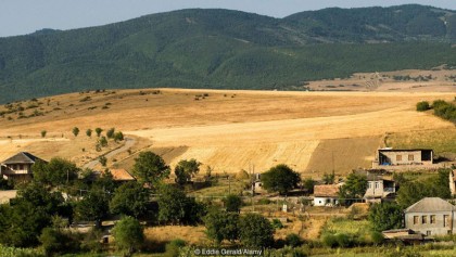 A Georgian welcome on the frontline of war