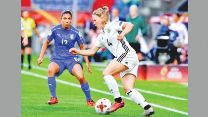 Germany edge Italy at women's Euro 
