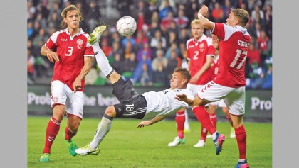 Kimmich grabs late equaliser for Germany 
