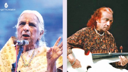 Girija Devi, Aashish Khan to perform tonight