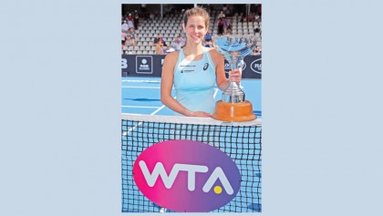 Goerges stuns Wozniacki in Auckland final