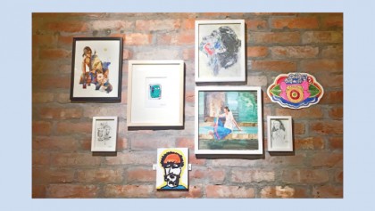 Group art show �Gregarious Harmony� at Zainul Gallery 
