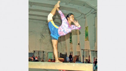 Banu bags double gold in V-Day gymnastics