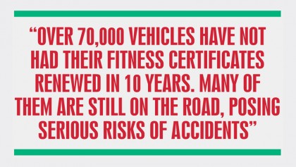 HC seeks report on unfit vehicles, drivers without licence