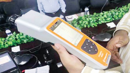 Hand-held device introduced to stop import of banned products