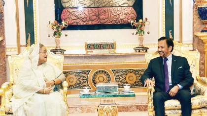 Hasina woos Brunei entrepreneurs
