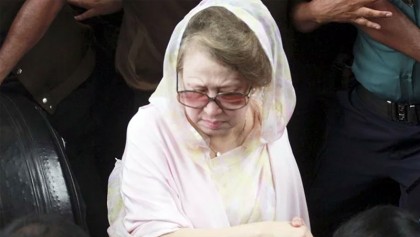 Hearing deferred in absence of Khaleda