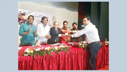 Tauquir Ahmed wins 
‘Hiralal Sen Padak’