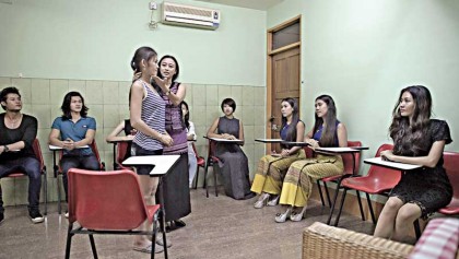 In search of fame and fortune at Myanmar�s finishing schools