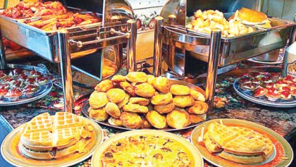 Hotel Grace 21 offers exclusive buffet breakfast 