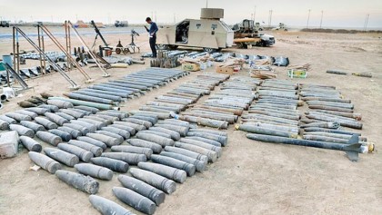 Iraqi gains reveal huge scale of IS arms industry