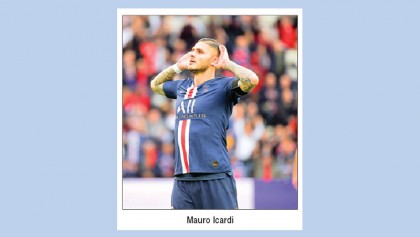 Icardi scores first Ligue 1 goal as PSG cruise past Angers