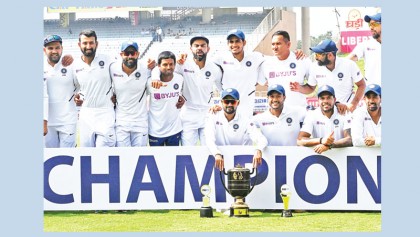 India complete Test sweep
over South Africa