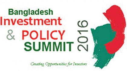 Investment and Policy Summit 
begins Sunday in capital