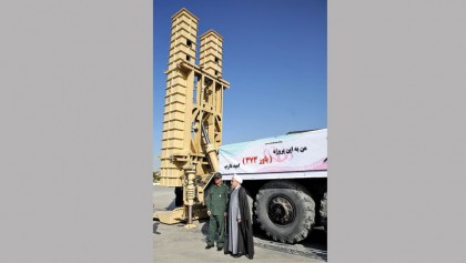 Iran releases images of new missile defence system