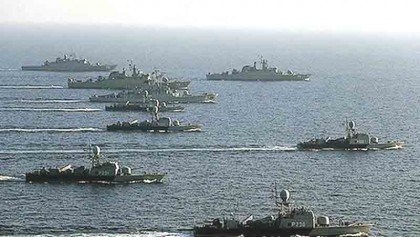 Iran, Russia, China cement ties with 
military maneuvers