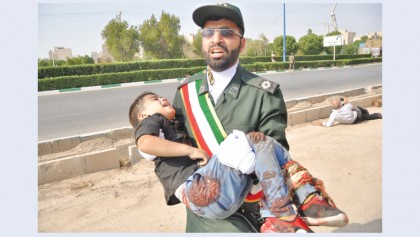 Iran points finger at Arab for attack