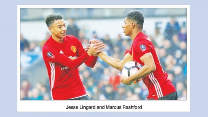 Lingard reveals Rashford rivalry drives ManU’s power surge