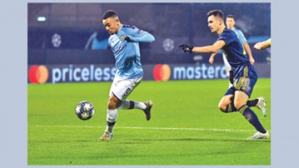 Jesus hat-trick floors Zagreb