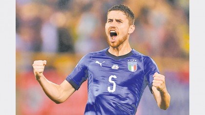 Jorginho grabs point for Italy