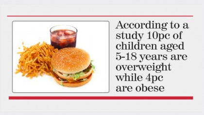 Junk food causes serious health hazards to children
