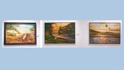Kajal’s painting show on Liberation War and Bangladesh begins 