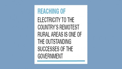 Keep electricity price 
at a reasonable level