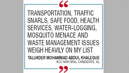 Khaleque wants to build a clean and smart city