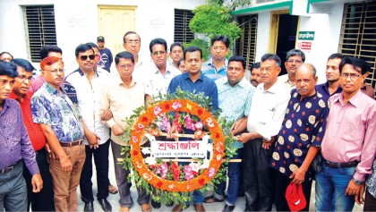 Arrest real culprits, demand
newsmen in Khulna