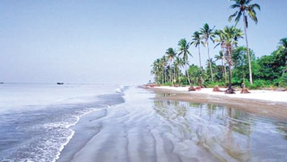 Part of Kuakata sea beach at risk of disappearing