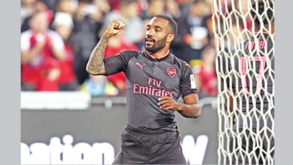 Lacazette scores on debut in Arsenal win