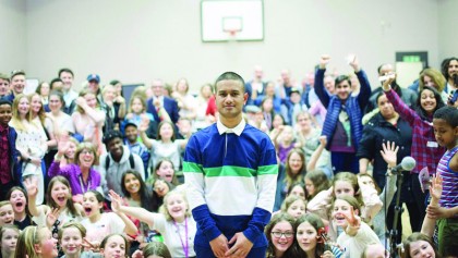 Huge support for London teenager