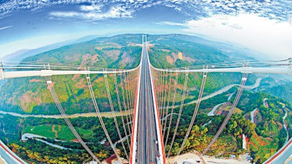 Longjiang Bridge: Asia’s longest and highest of its kind
