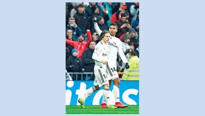 Los Blancos go third after Casemiro thunderbolt