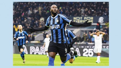 Lukaku brace takes Inter into cup quarters 