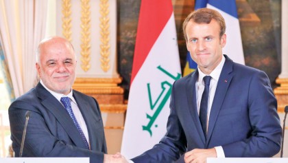 Macron offers to mediate between Iraqi government and Kurds   