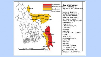 Malaria situation in Bangladesh 